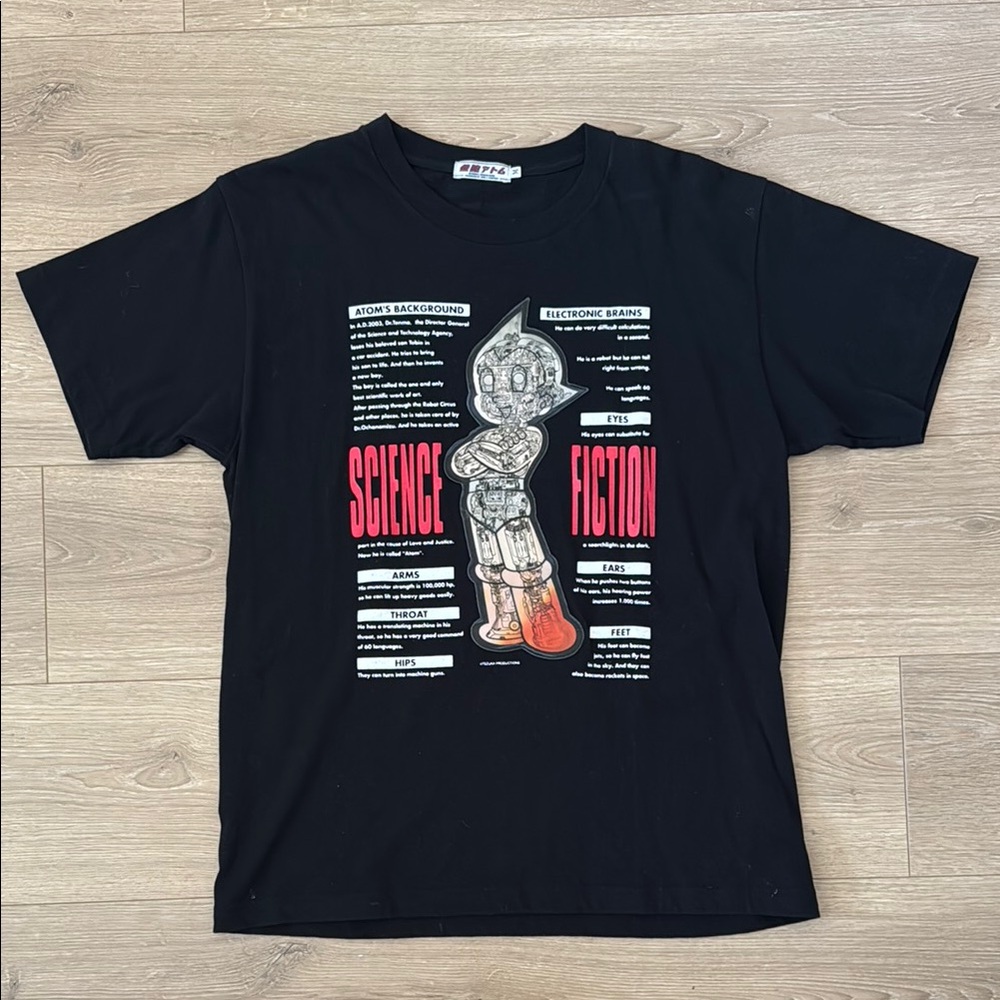 Tezuka Production Atom Boy Graphic T-Shirt (from Japan)